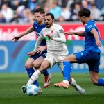 Zawodnicy Augsburga i Hoffenheim