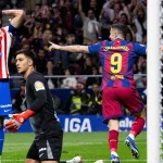 Zawodnik Barcelony Lewandowski