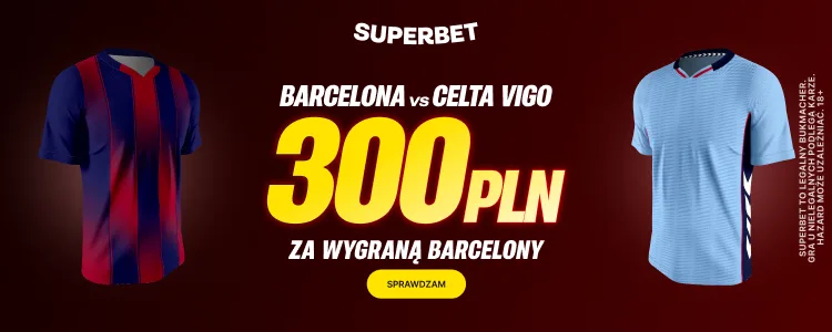 Superbet baner na Barcelona - Celta Vigo