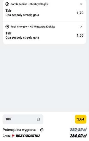 Kupon Betclic Zagranie