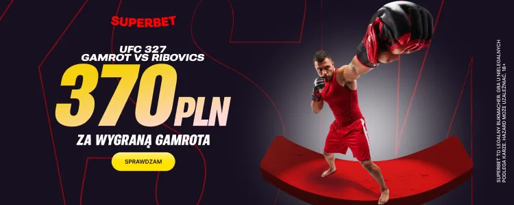 Superbet baner na walkę Gamrota