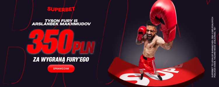 Superbet baner na walkę Fury'ego