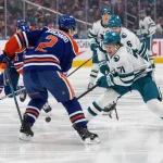 Sharks Oilers NHL