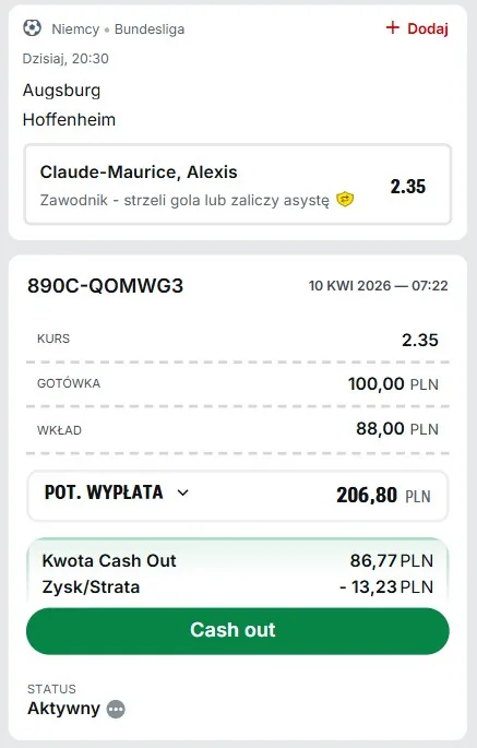 Kupon Superbet Bundesliga 10.04.