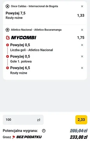 Kupon Betclic Zagranie