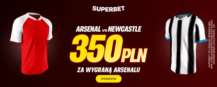 Superbet baner na Arsenal
