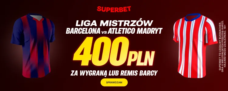 Superbet baner na Barcelona - Atletico