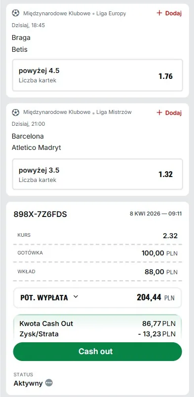 Kupon Superbet LM i LE