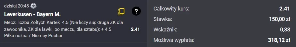 Kupon DFB Pokal 22.04.