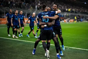 Radość Inter vs Roma