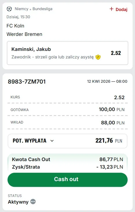 Kupon Superbet Bundesliga 12.04.