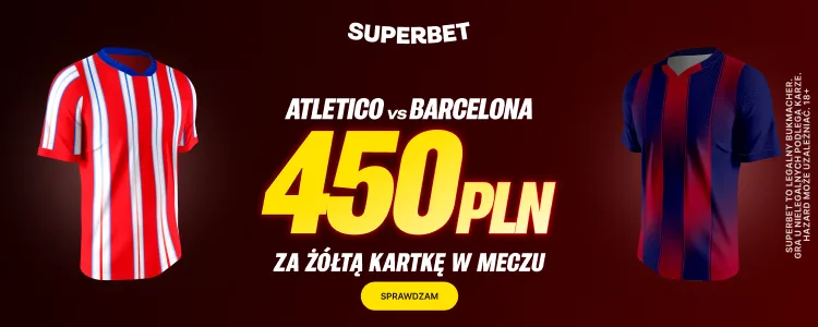 Superbet baner na Atletico - Barcelona