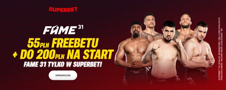 Superbet bonus na Fame MMA