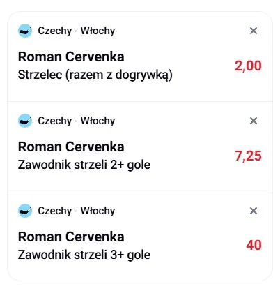 Kupon Betclic Cervenka