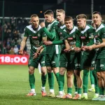 Drużyna Śląska po bramce