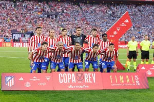 Drużyna Atletico przed turniejem