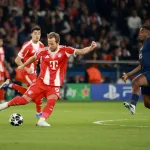 Kane podczas meczu z PSG