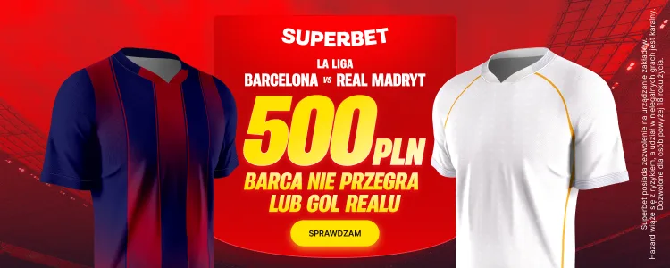 Superbet baner na El Clasico