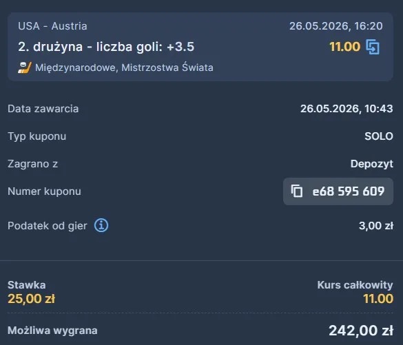 3 gole STS