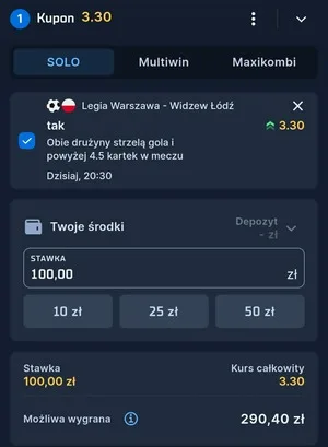 Kupon STS Zagranie