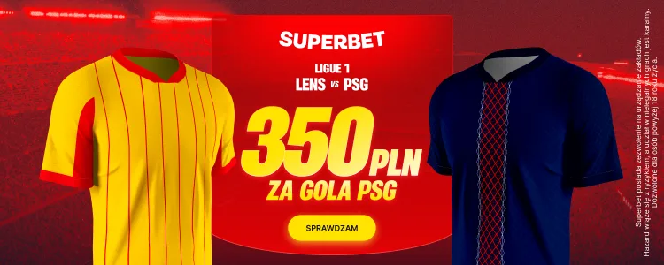 Superbet baner na Lens - PSG