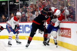 Hurricanes Canadiens nhl