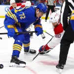 Canadiens Sabres faceoff