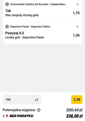 Kupon Betclic Zagranie
