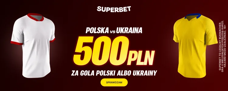 Superbet baner na Polska - Ukraina