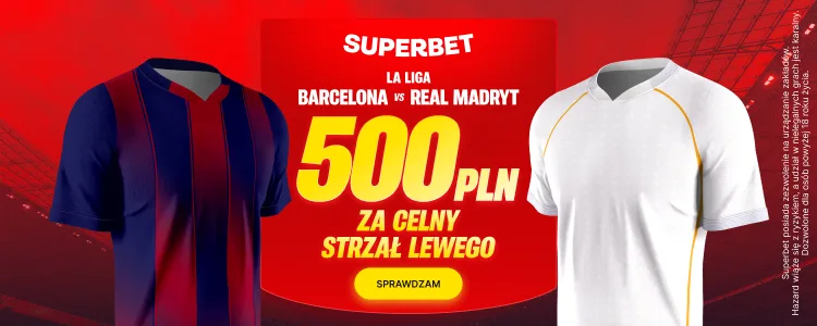 Superbet baner na El Clasico