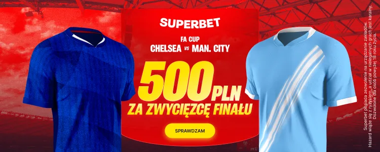Superbet baner na Chelsea - Man City