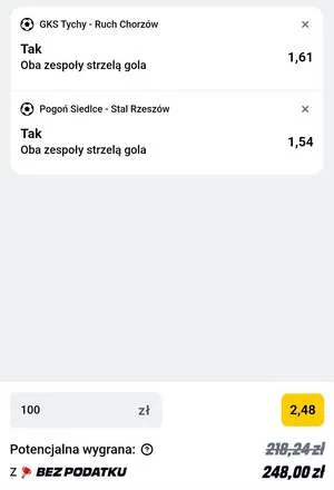 Kupon Betclic Zagranie