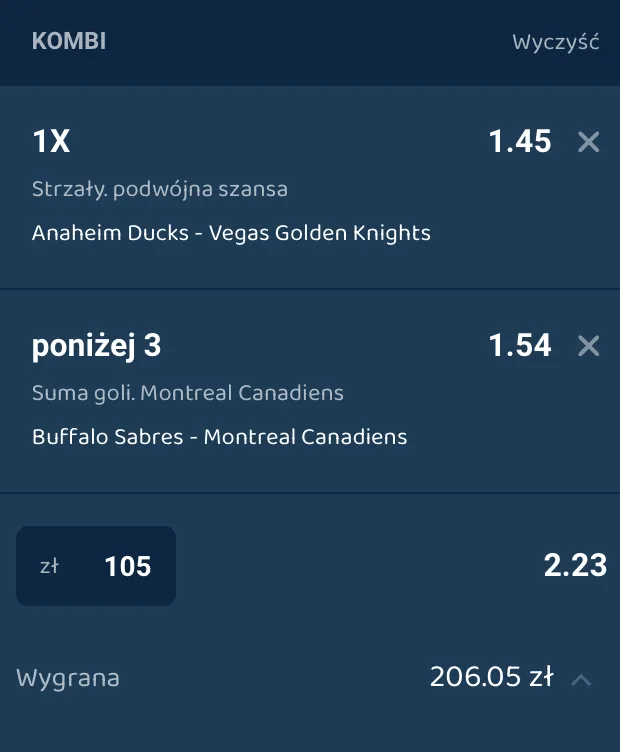 kupon lebull nhl