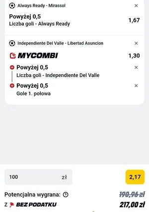 Kupon Betclic Zagranie
