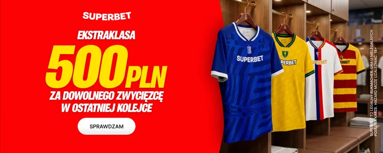 Superbet baner na Ekstraklasę