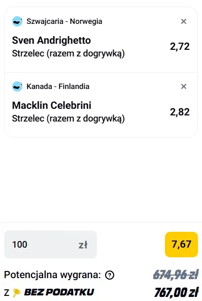 Kupon Betclic hokej