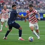 Pulisic podczas mecz