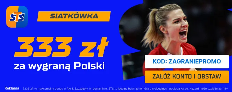 Liga Narodów kobiet baner STS