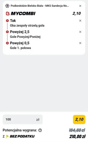 Kupon Betclic Zagranie