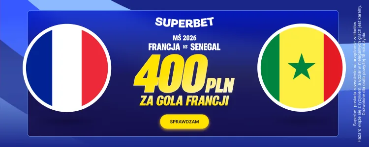 Superbet baner na Francja - Senegal