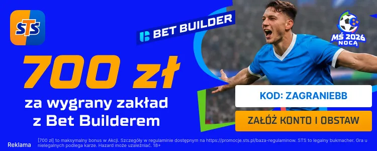STS baner na MŚ 2026 Bet Builder