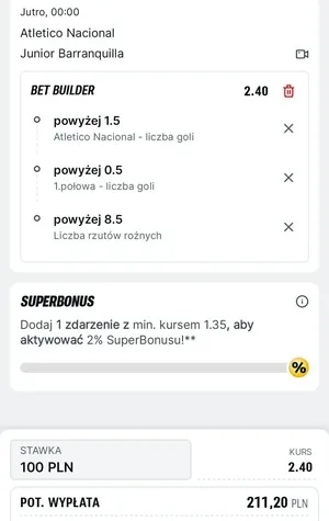 Kupon Superbet Zagranie