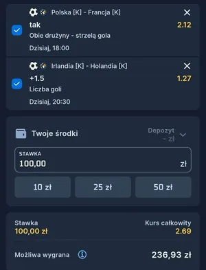 Kupon STS Zagranie