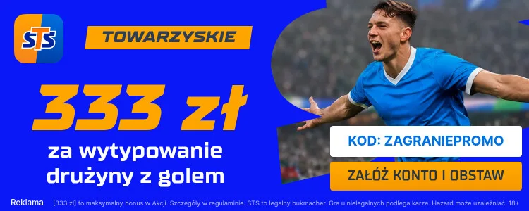 STS baner mecze towarzyskie