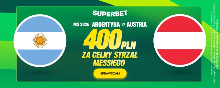 Superbet baner na Argentyna - Austria