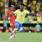 Vinicius Junior radość z gola