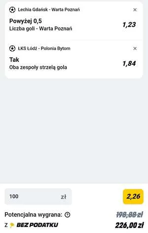 Kupon Betclic Zagranie