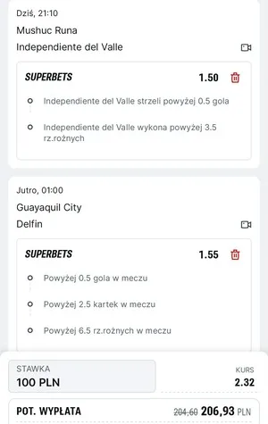Kupon Superbet Zagranie