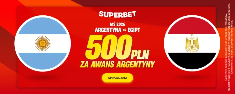 Superbet baner na Argentynę