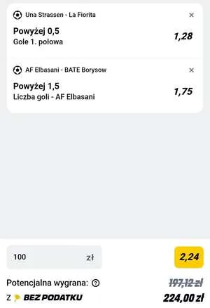 Kupon Betclic Zagranie